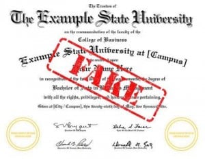 Fake degree
