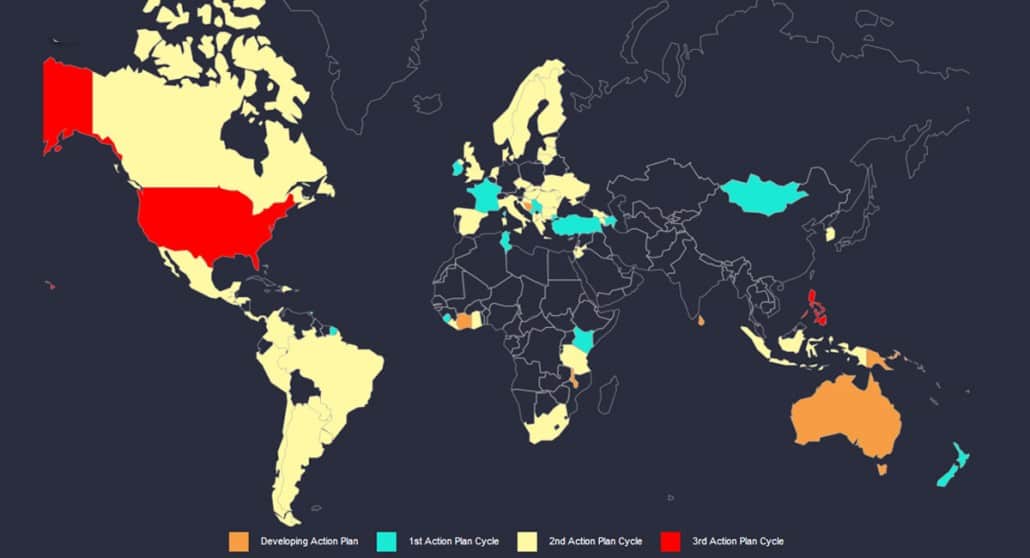 OGP member countries