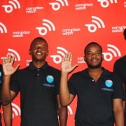 The Kriterion team (l to r) - Nnaemeka Obodoekwe, Vuyane Ngwenya, Rito Vukela and Kennedy Siguake.