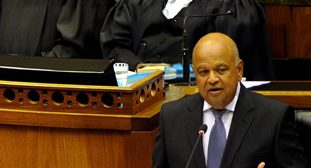 Finance Minister Pravin Gordhan