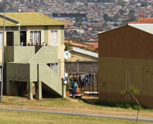 Two-storey community housing