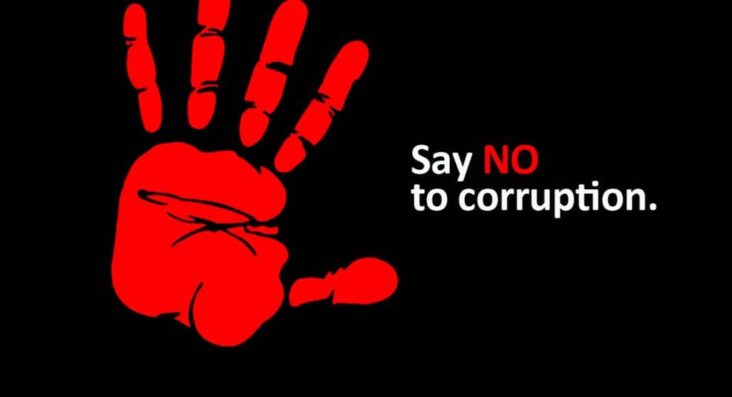 Say NO to corruption