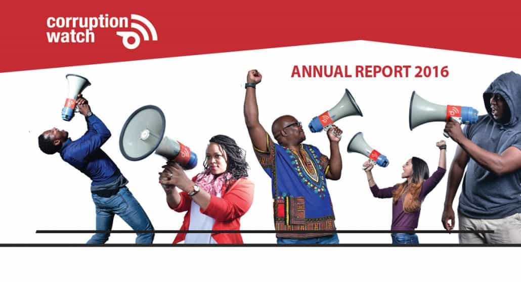 Corruption Watch annual report 2016