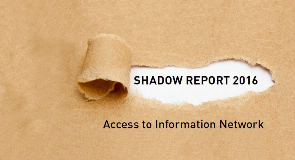 Shadow Report 2016