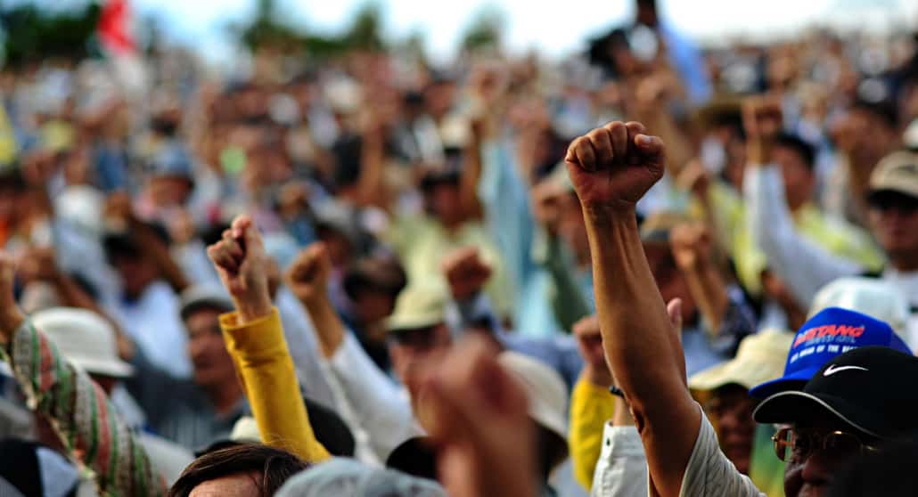 Protesters