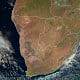 Southern Africa satellite image