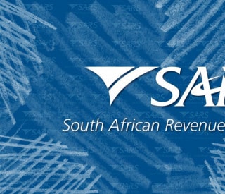 Sars logo on blue background