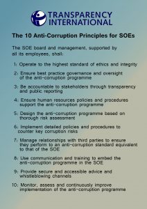 Transparency International 10 SOE principles