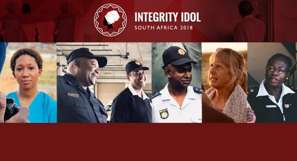Integrity Idol SA 2018 finalists