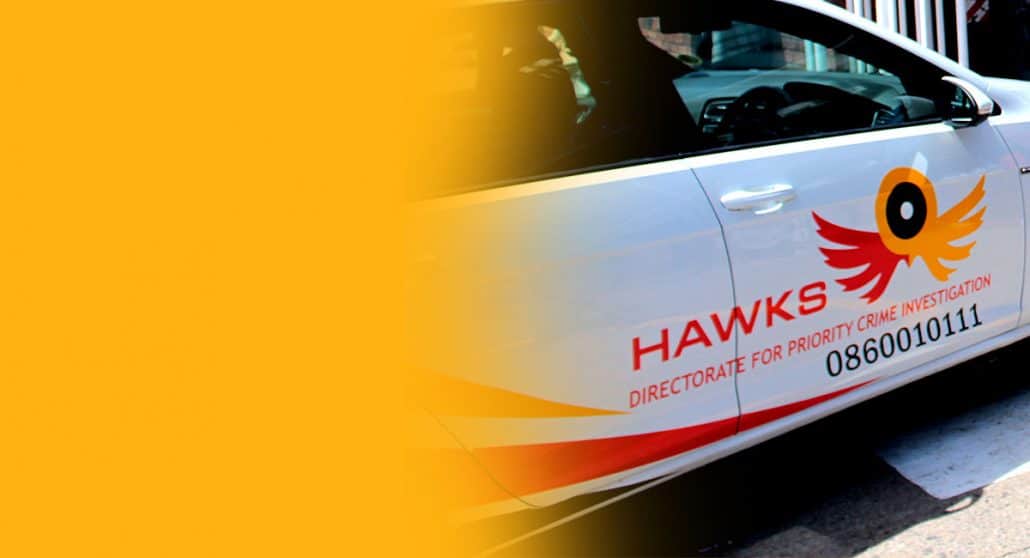 Hawks official motor vehicle