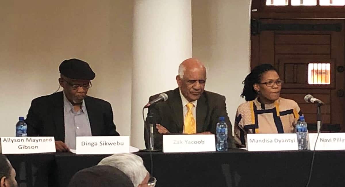 Dinga Sikwebu, Zak Yacoob, and Mandisa Dyityi