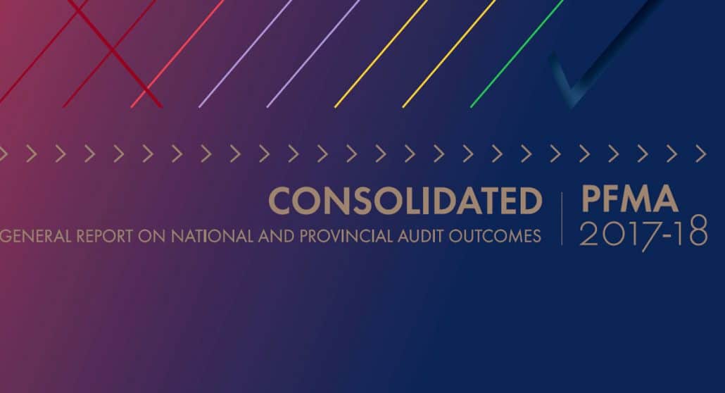 PFMA audit outcomes 2017/2018