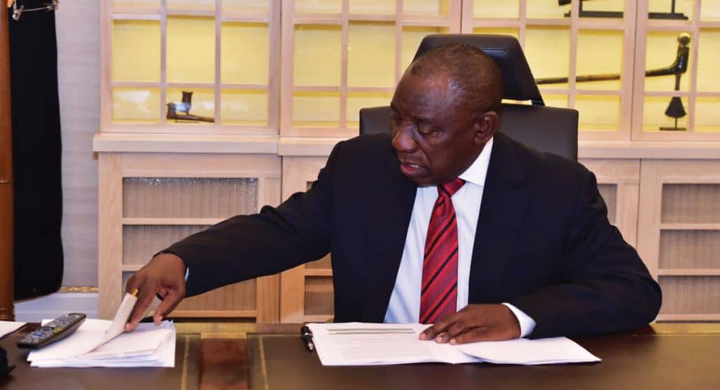 President Cyril Ramaphosa