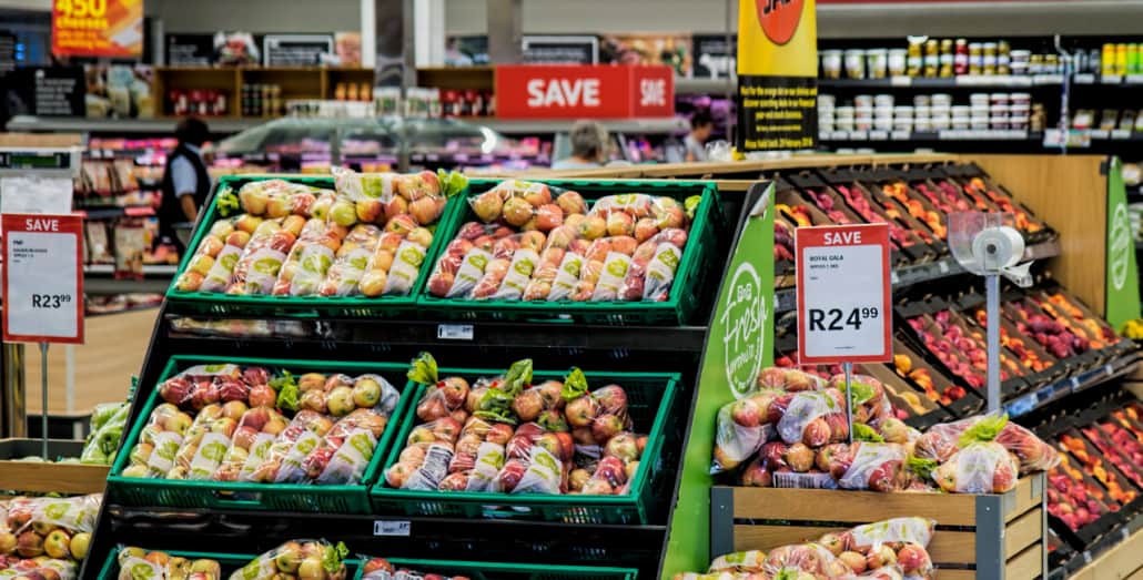 South African supermarket