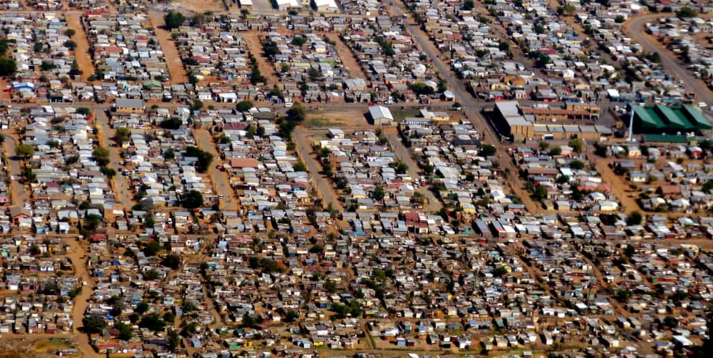 South Africa township