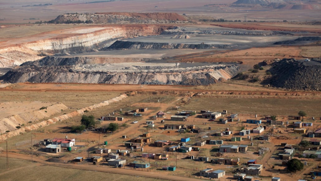 A mining community in Mpumalanga living close to mining operations