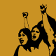 Illustration of women protesting for their rights