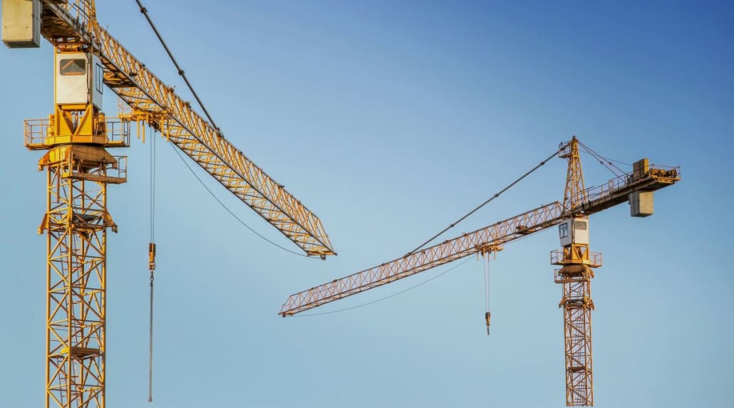 Construction cranes