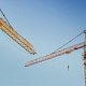 Construction cranes