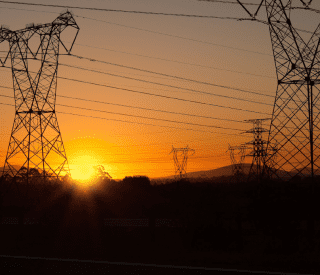 Photo of Eskom power lines