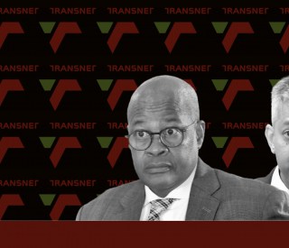 Brian Molefe and Anoj Singh, former Transnet executives