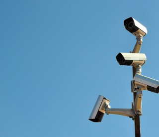 Photo of security cameras