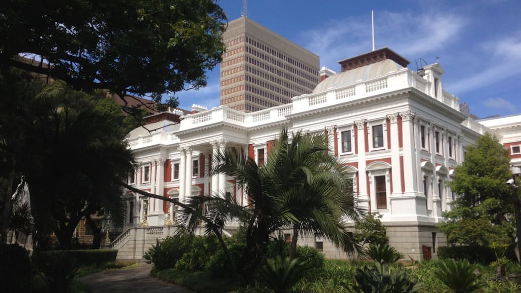 Photo of the South African Houses of Parliament