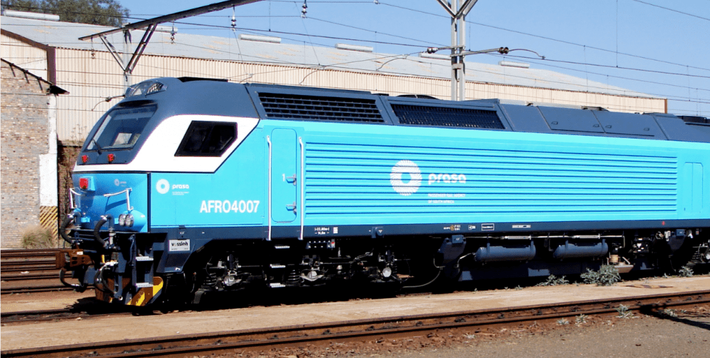 Photo of a Prasa Afro4000 locomotive