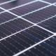 Close-up of a solar panel