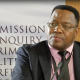 National police commissioner Fannie Masemola testifying at the Madlanga commission of inquiry.