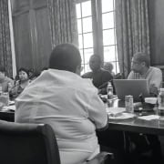 Participants in the parliamentary discussion on farm worker equity schemes in November 2025.