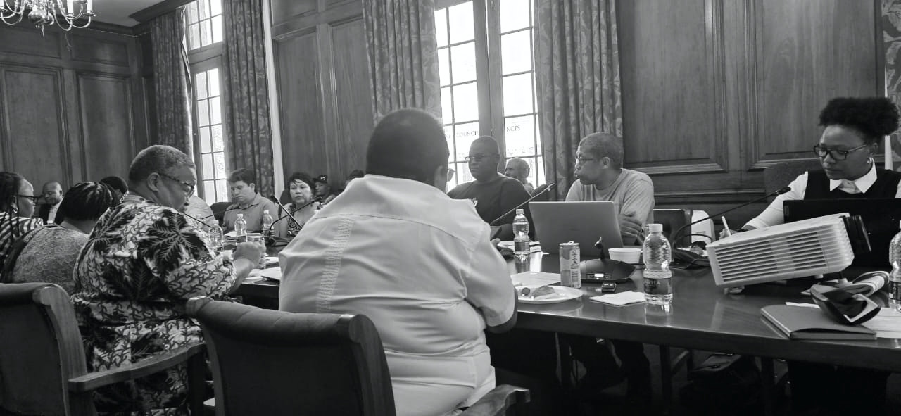 Participants in the parliamentary discussion on farm worker equity schemes in November 2025.