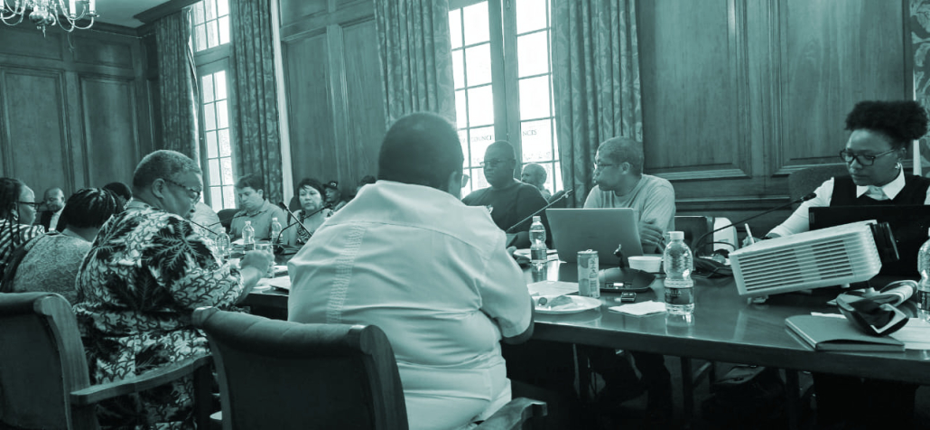 Participants in the parliamentary discussion on farm worker equity schemes in November 2025.