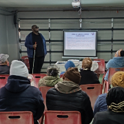 The Corruption Watch CGI team at a community engagement in the Western Cape, August 2025.