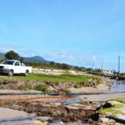 A photo of Riversands community in the Western Cape, taken in August 2025.