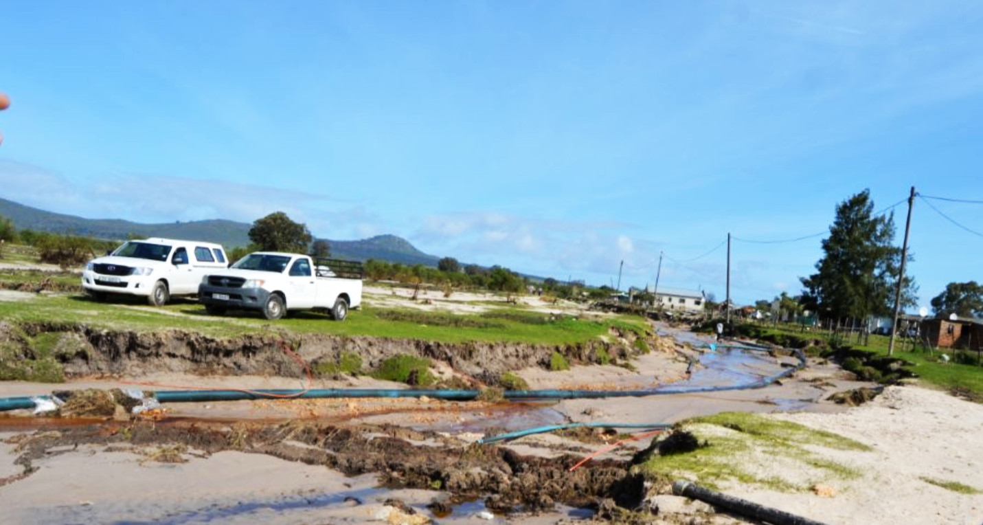 A photo of Riversands community in the Western Cape, taken in August 2025.