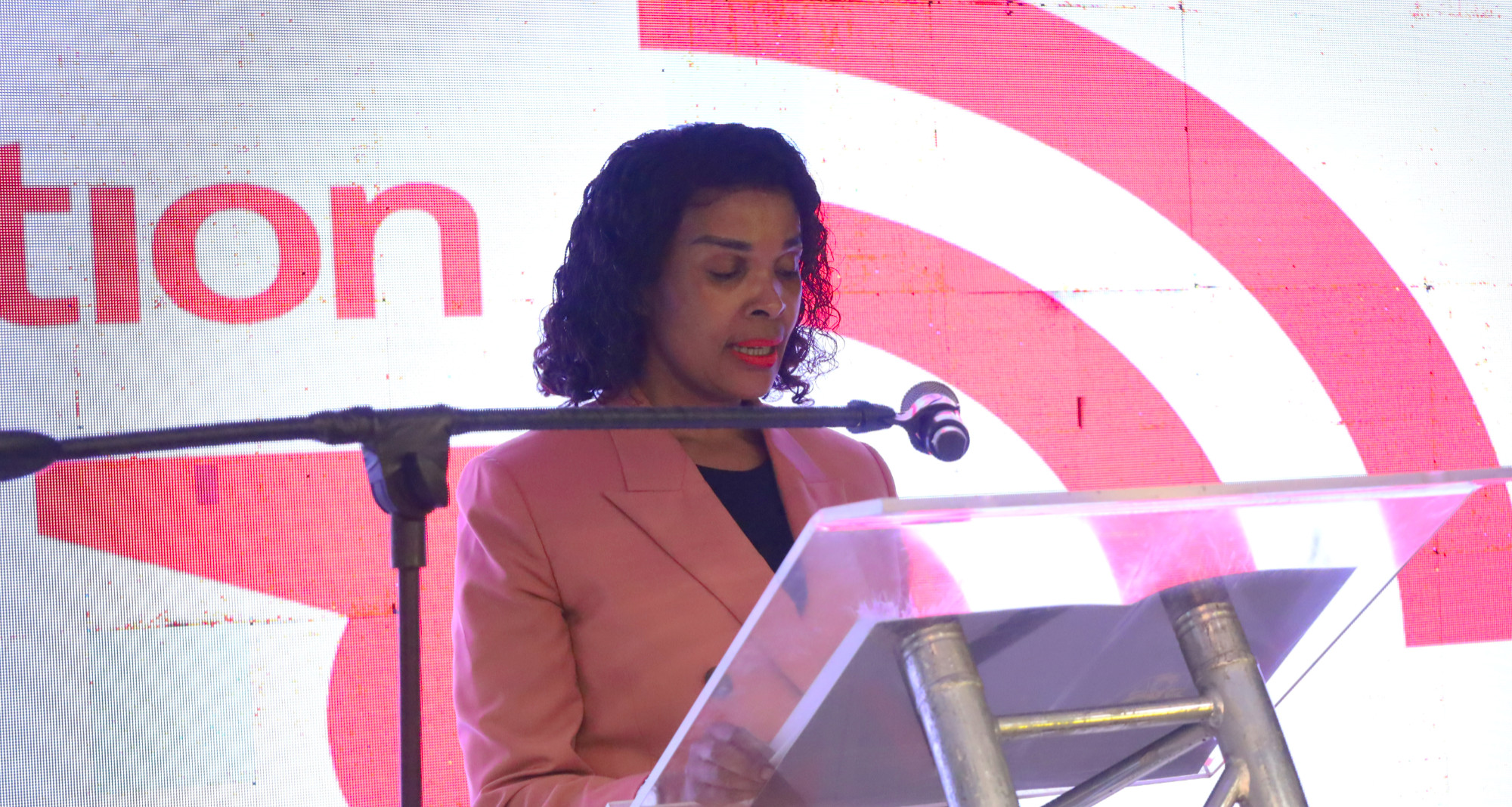 Advocate Chuma Mtengwane speaking at the recent launch of Corruption Watch's Impempe campaign.